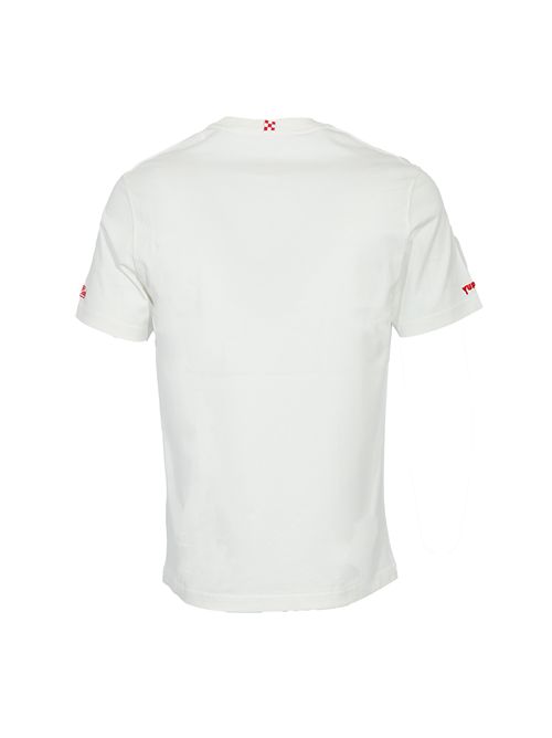 T-shirt Arnott in cotone con ricamo 19 gradi praticamente marocco in primavera Mc2 Saint Barth | ARN000100646I